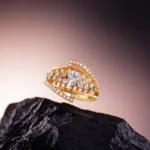 Diamond mesh ring
